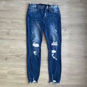 Flying Monkey Mid Rise Ankle Skinny.